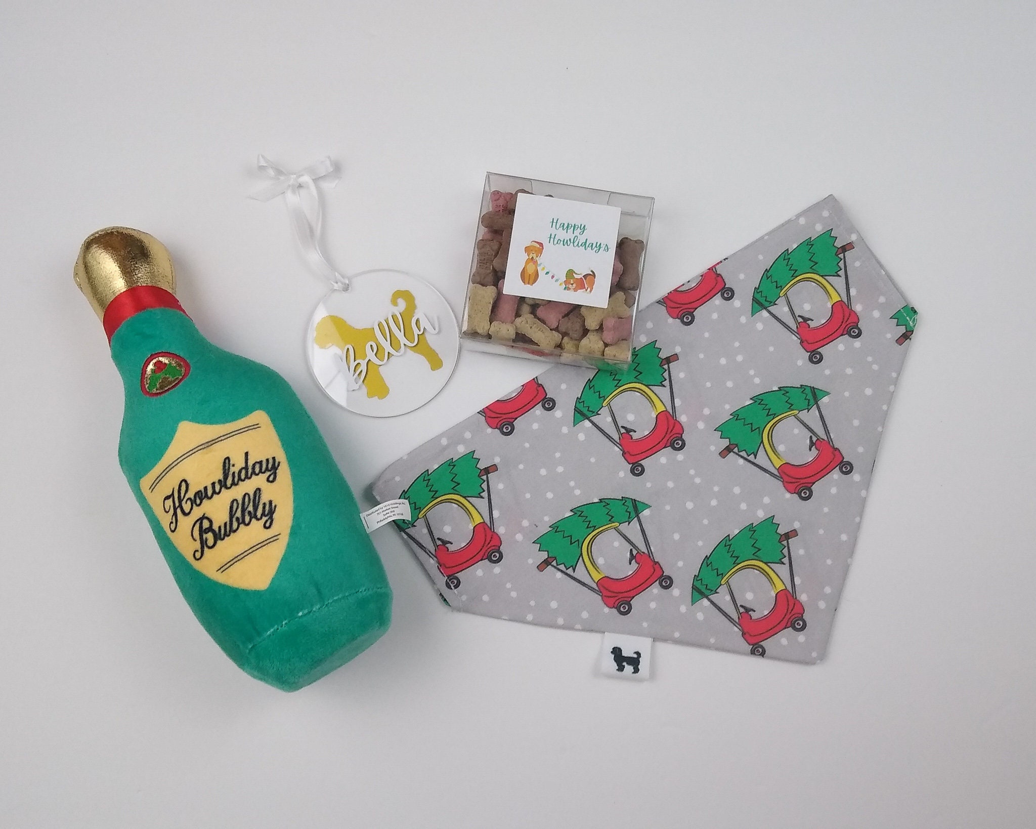 Christmas Puppy Gift Box New Dog owner Gift set Christmas | Etsy