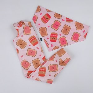 Custom Baby and dog matching outfit set, dog and human matching set, dog sibling set, matching dog and kids, dog and child matching pb & j