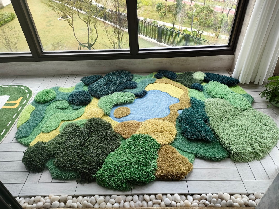 Mystic Forest Hand Tufted 3D Rugs