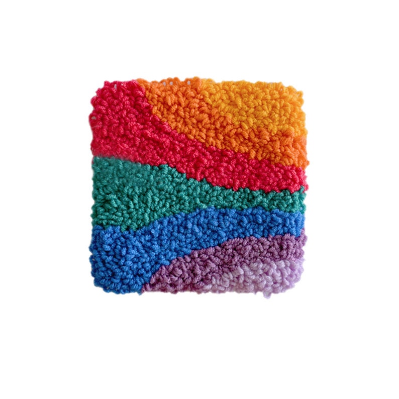 Sunset Punch Needle Coaster Full Kit for Starter DIY Punch Coaster ...