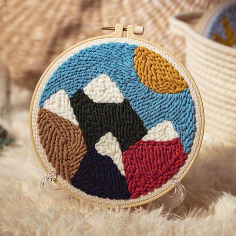 Funny Punch Needle Embroidery Starter Kits for Adults Kids With ...