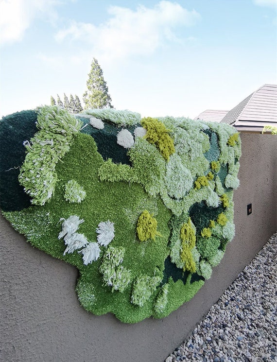 3D Turfting Rugs Carpet,Hand Turfted Wool Rugs,Art Rugs.Moss Rugs,Forest Rugs,Kid's Room play rugs,Artificial Grass Area Rug,Custom Rugs,