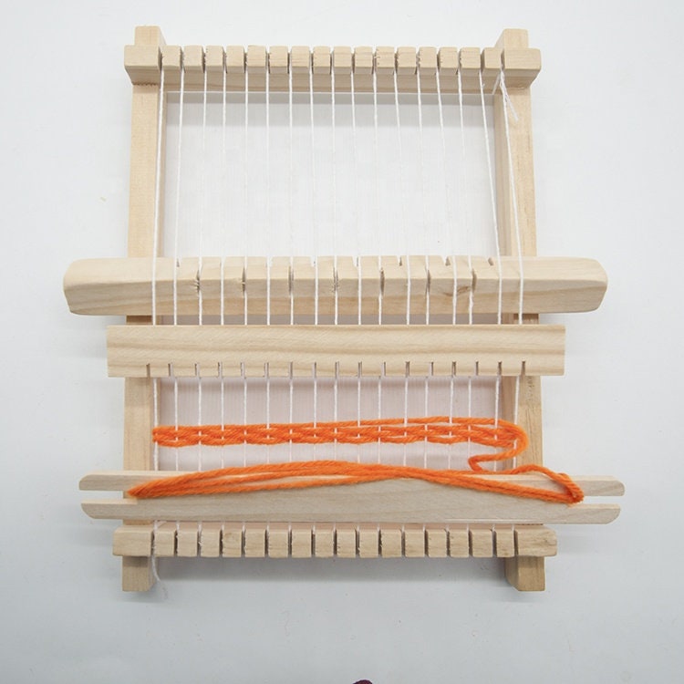 Mini Weaving Loom Kids Multicraft Wooden Knitting Looms Set Etsy UK