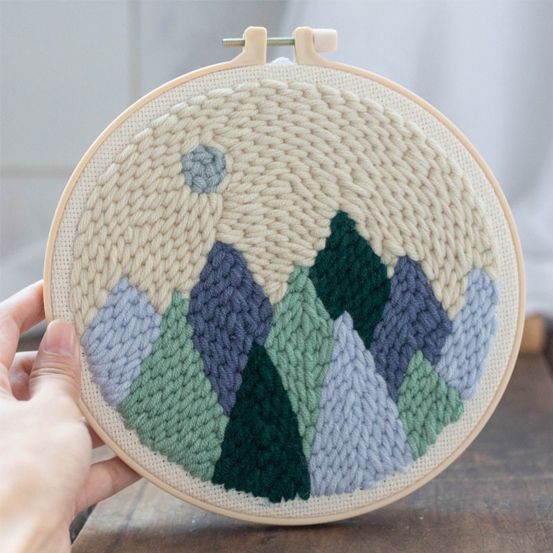 Funny Punch Needle Embroidery Starter Kits for Adults Kids With ...