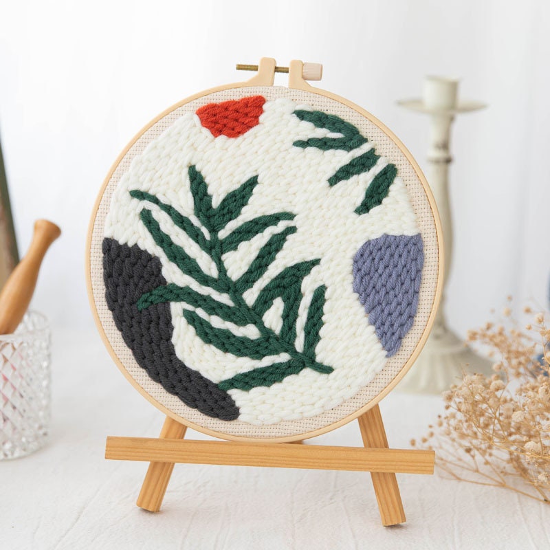 Punch Needle Embroidery Beginner Full Kits with Instructions & | Etsy