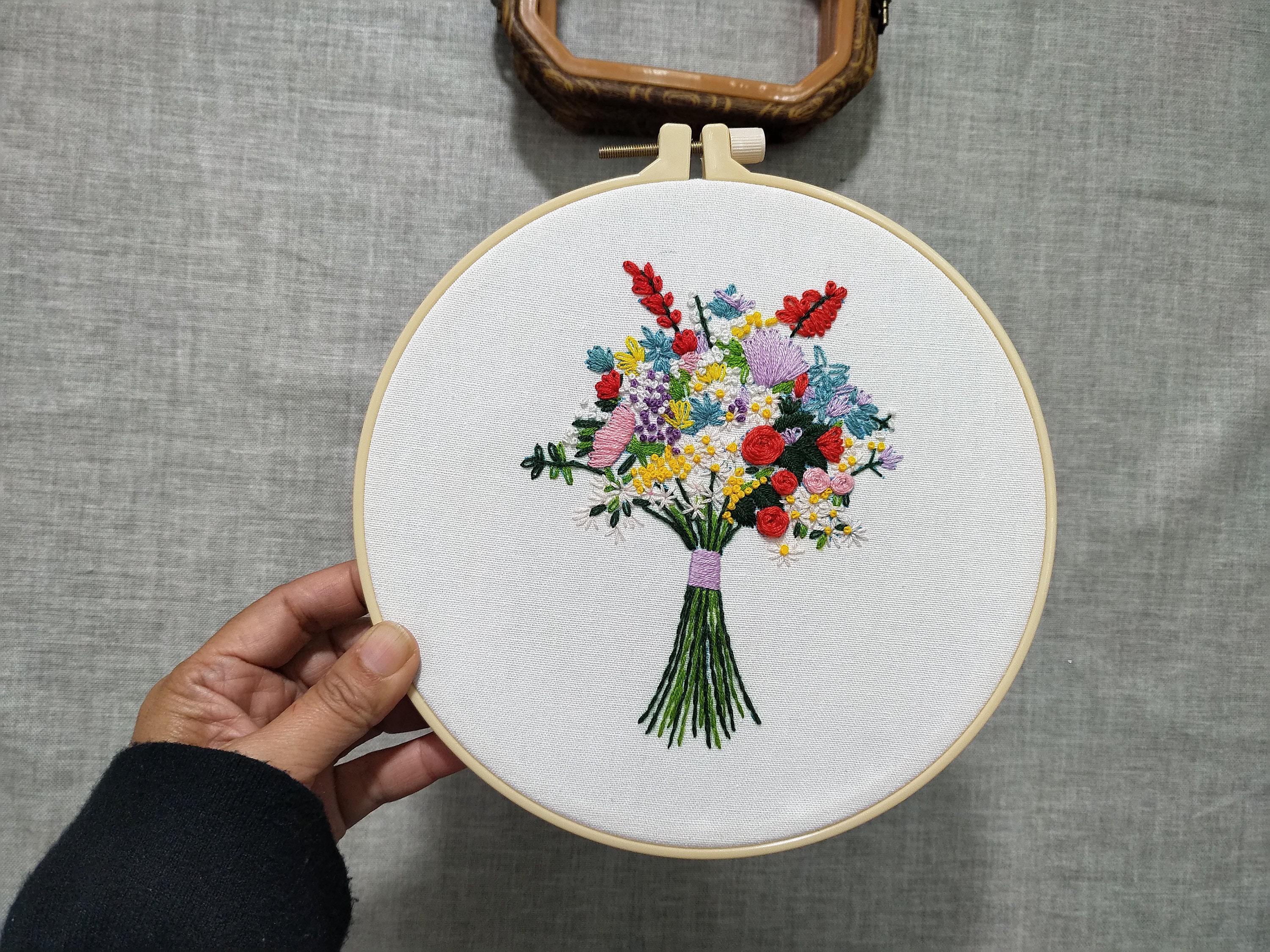 Buy 2 Get 1 Free Embroidery Kit For Beginner DIY Hand | Etsy