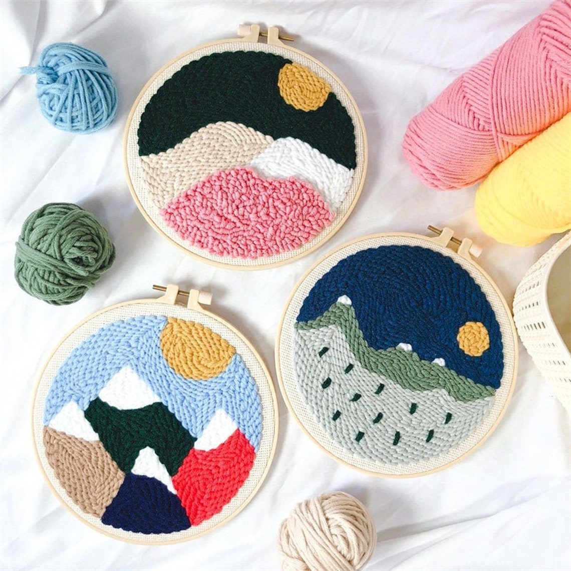 Punch Needle KitsDIY Rug Hooking Kit for Adults Kids Beginner Etsy