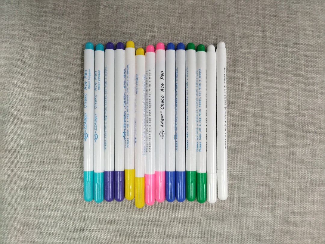 Water Soluble Pen Dissolve in Water Penembroidery Pen Write Etsy