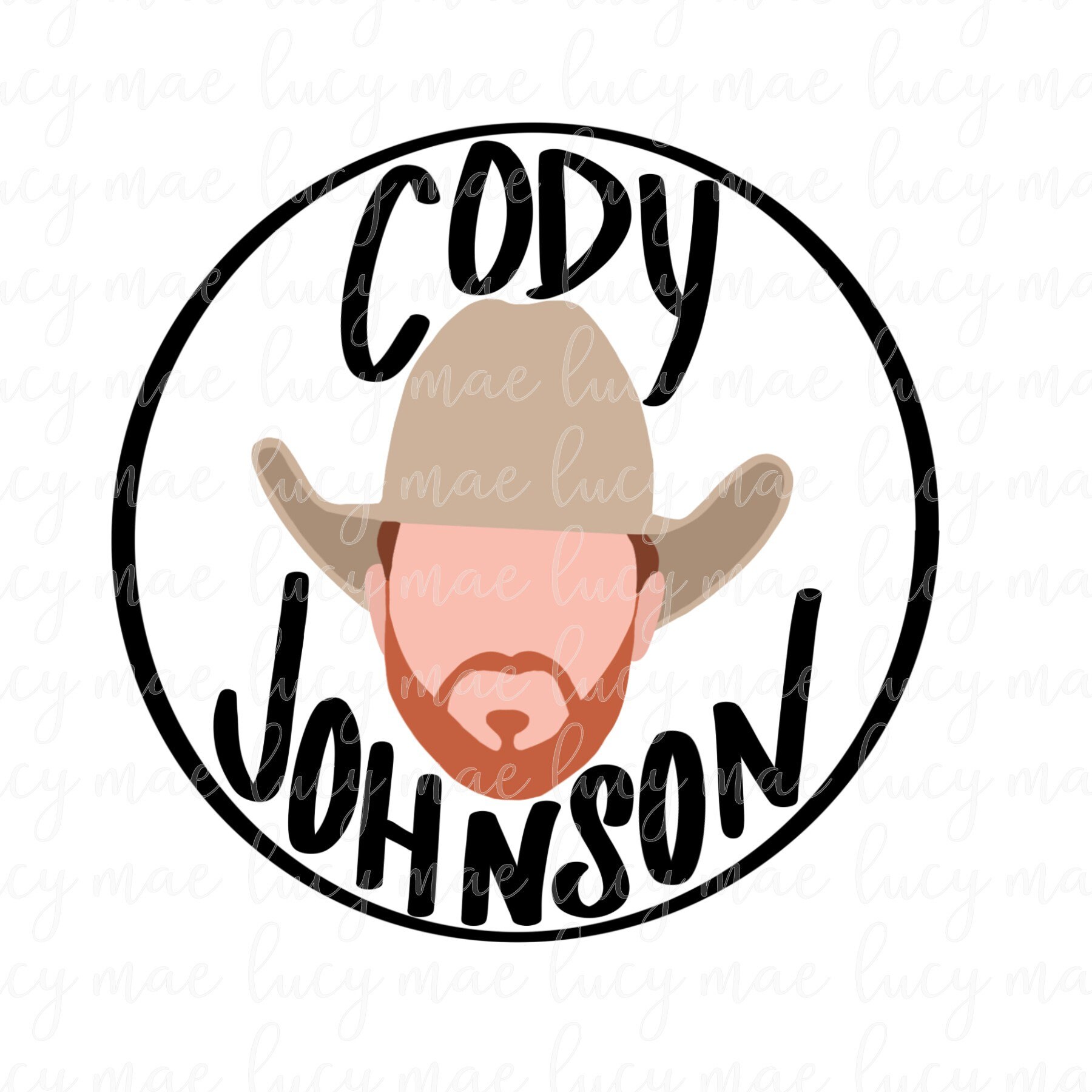 Cody Johnson Digital Download PNG Sublimation 5 | Etsy