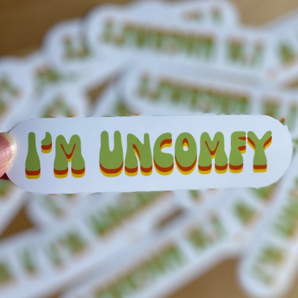 Uncomfy Friends Uncomfy - Etsy