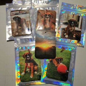 Custom Photo Air Freshener: Personalized Car or Home Scent image 3