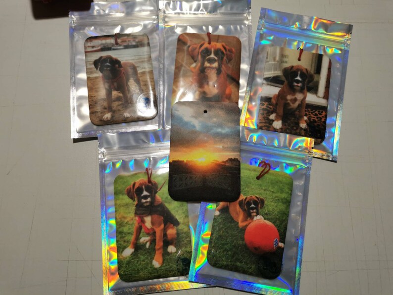 Custom Photo Air Freshener: Personalized Car or Home Scent image 3