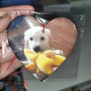 Custom Photo Air Freshener: Personalized Car or Home Scent image 5