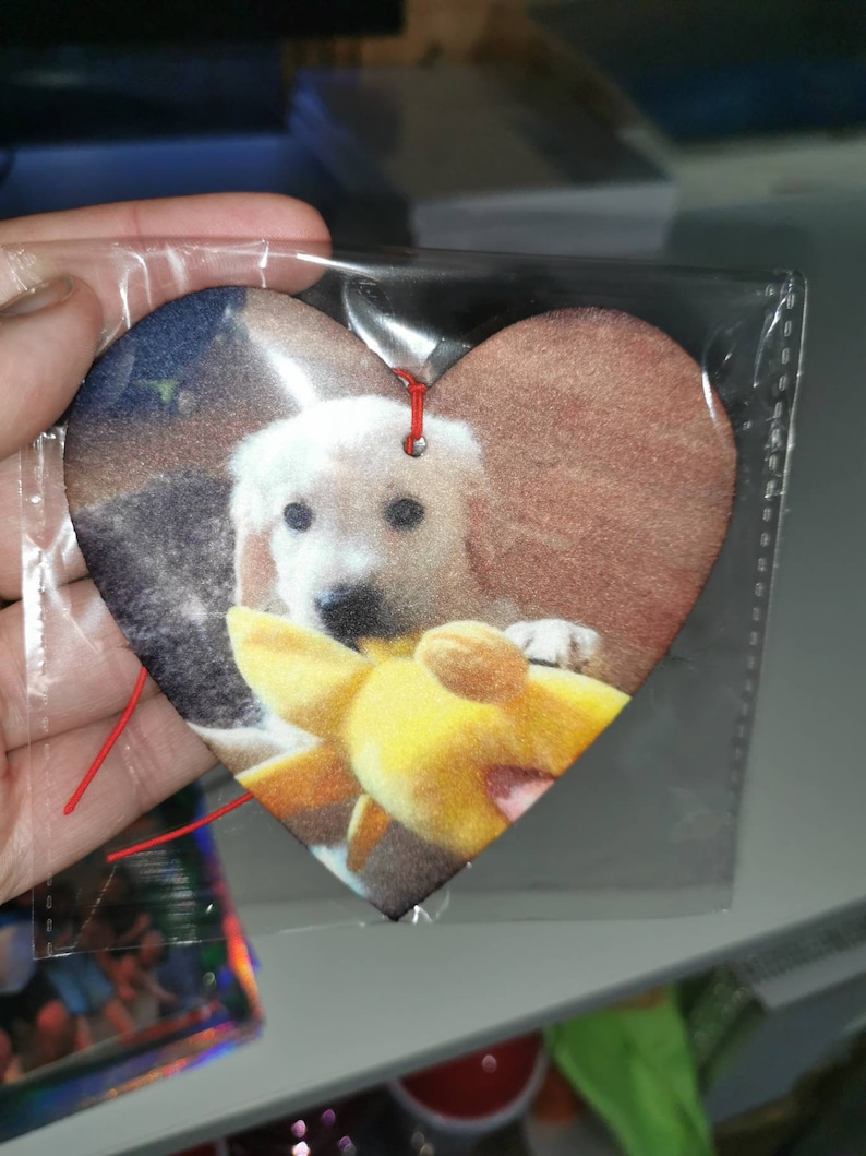 Custom Photo Air Freshener: Personalized Car or Home Scent image 5