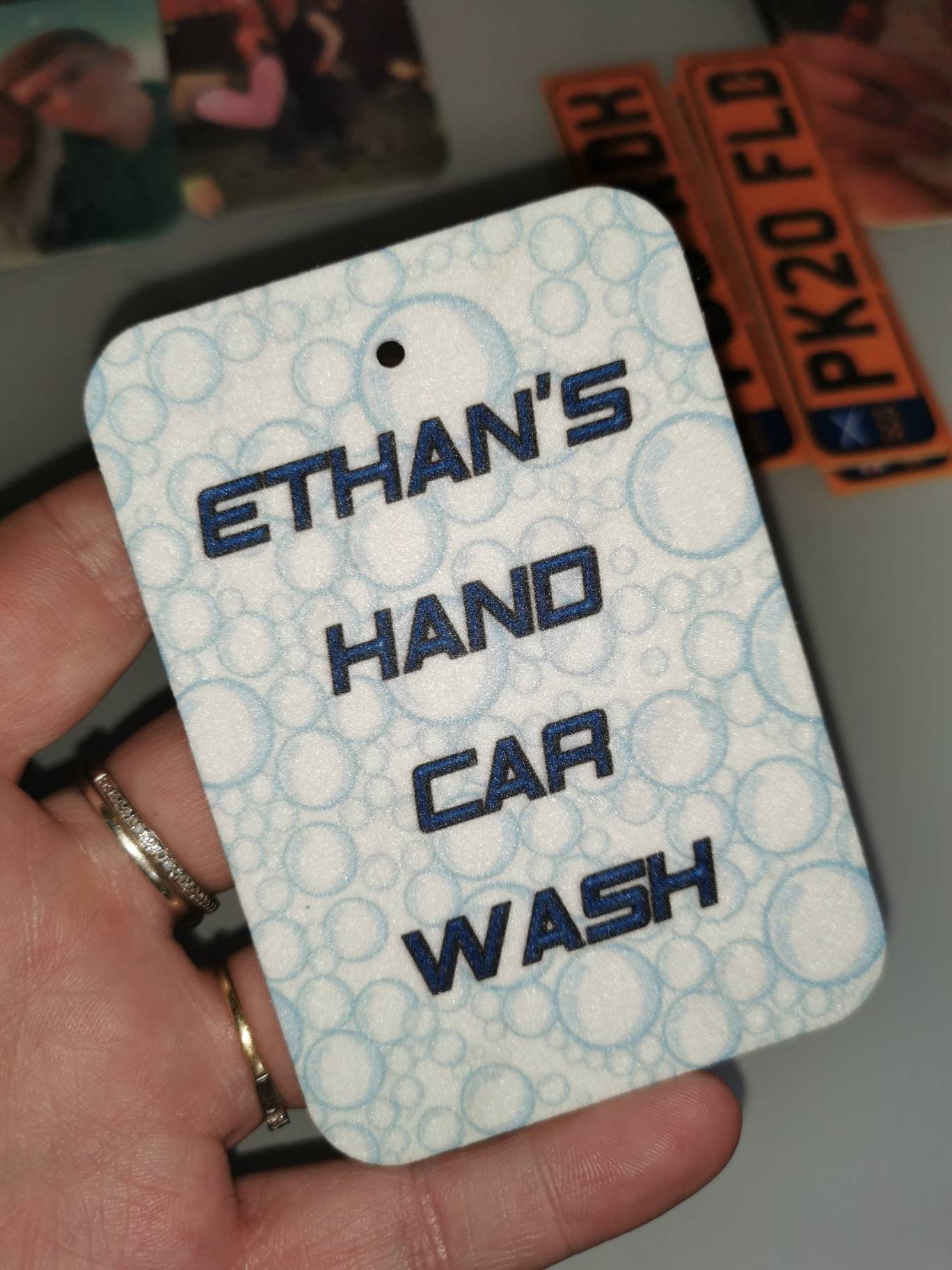 BULK Custom Personalised Photo Airfresheners Scented Any Etsy