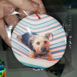 Custom Photo Air Freshener: Personalized Car or Home Scent image 6