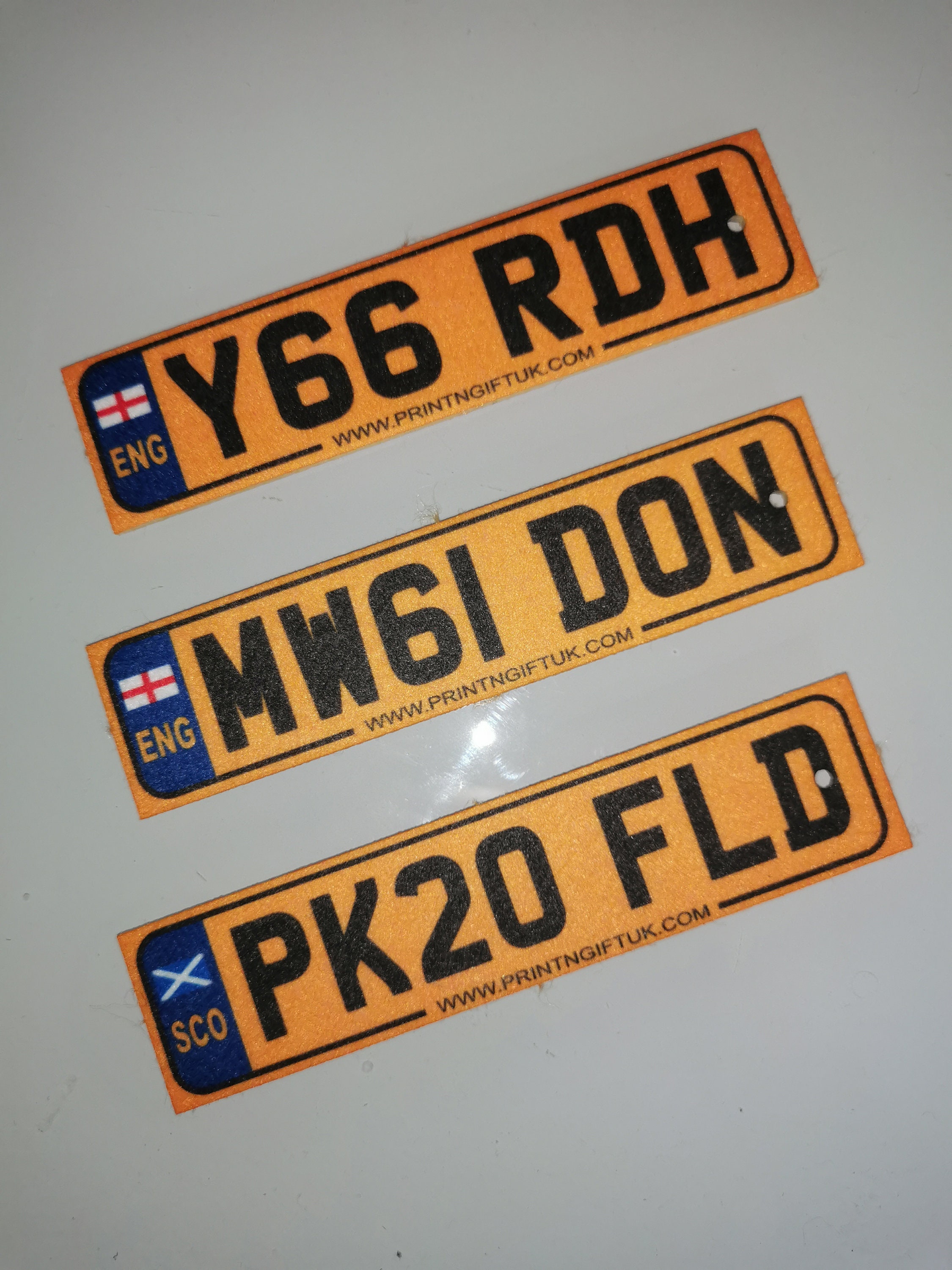 GB Number Plate Car Air Freshener Custom Personalised Etsy UK