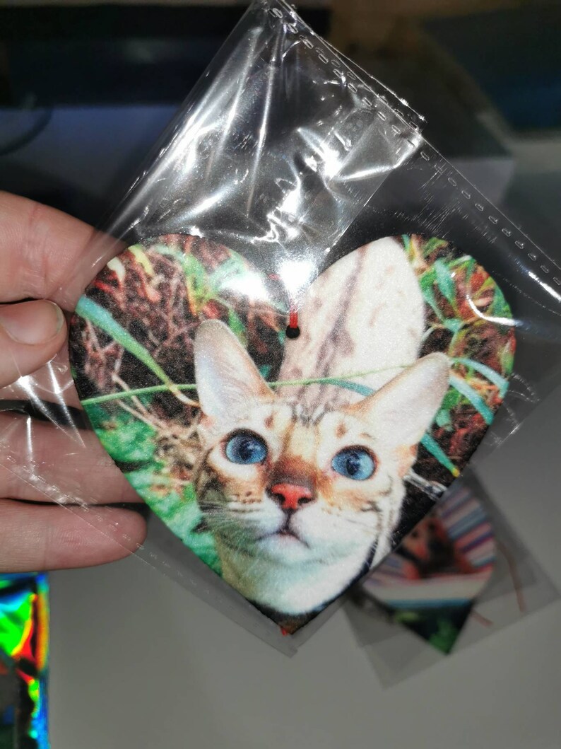 Custom Photo Air Freshener: Personalized Car or Home Scent image 8
