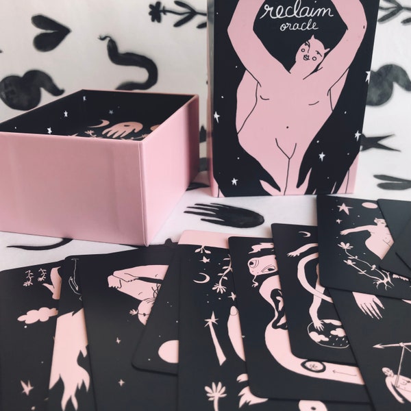 RECLAIM Oracle Deck Second Edition 88 Cards + Guidebook for Emotional Healing & Shadow Work