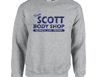 keith scott body shop moletom com capuz lucas