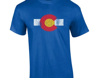 Image One NCAA Painted Flag Jersey Short Sleeve T-Shirt Image One NCAA Painted Flag Jersey Short Sleeve T-Shirt