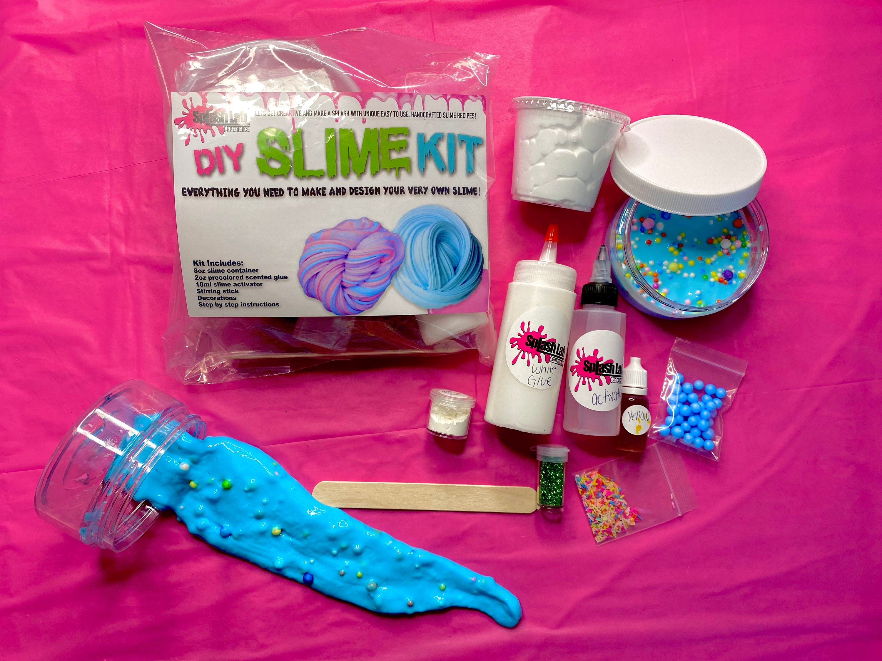 DIY Fluffy Slime Kit — The Crafting Crate
