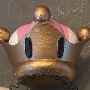 Bowsette Super Crown Foam Template