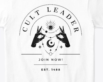 Cult Leader Digital Download Design! png svg, jpg pdf
