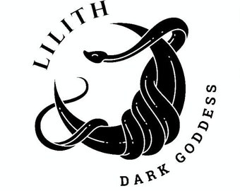 Conception de téléchargement numérique Lilith Dark Goddess Magick ! PDFPNG