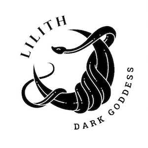 Lilith Dark Goddess Magick Digital Download Design! PDF PNG