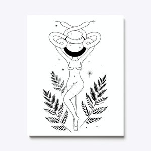 Goddes Lilith - Digital Download - SVG / PNG
