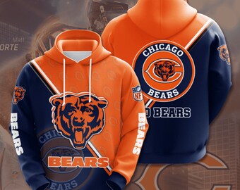 chicago bears embroidered sweatshirt