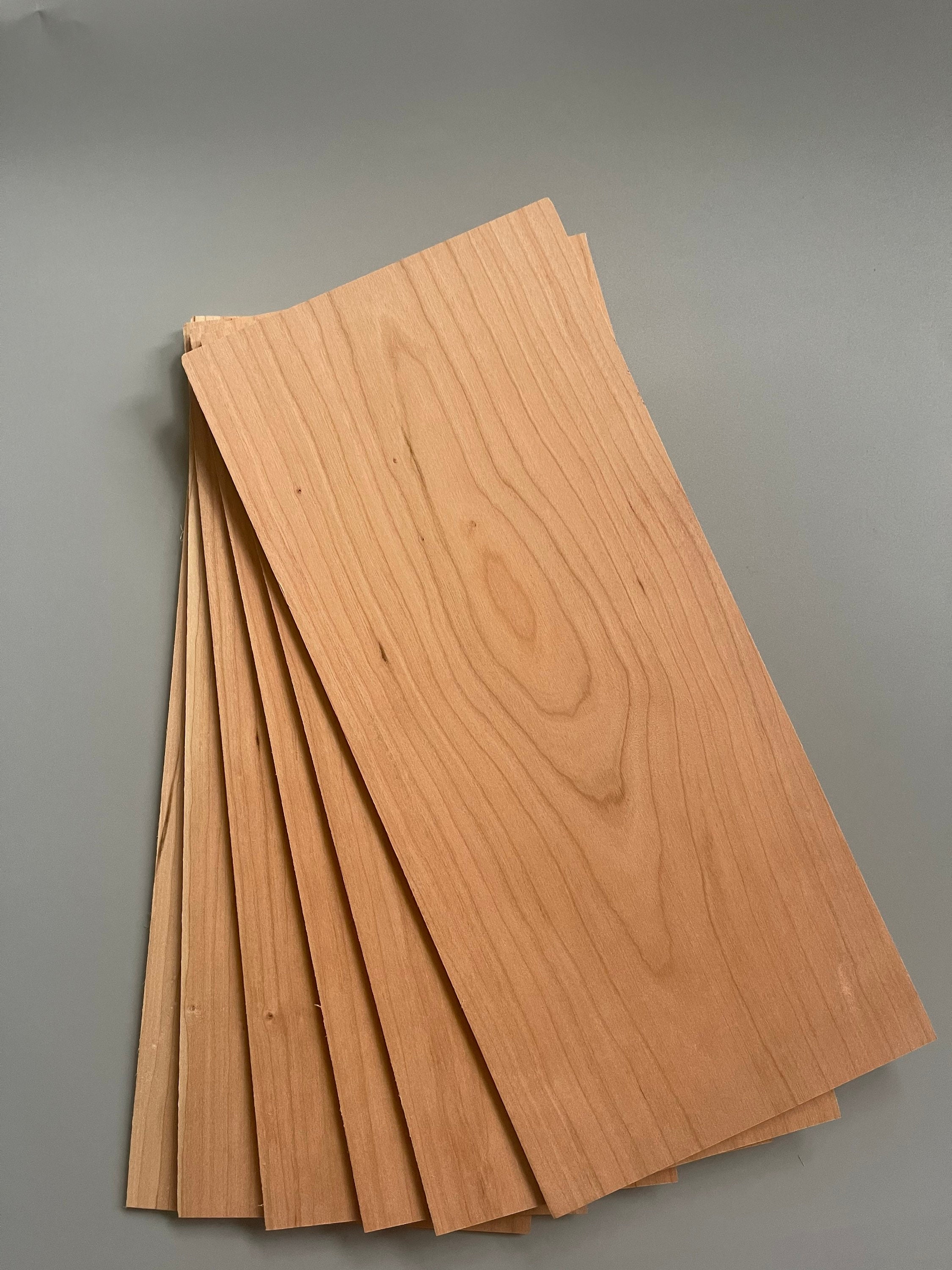 Premium Solid Cherry Wood Sheets, Sustainably Sourced, Sanded, and Planed