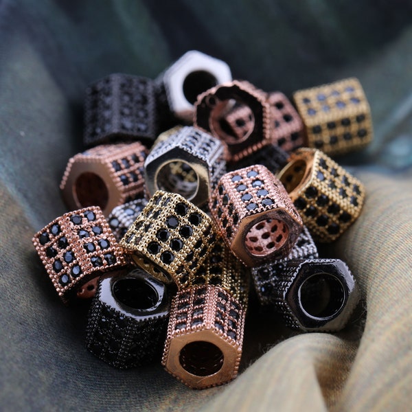 Pave Bead Bracelet Etsy