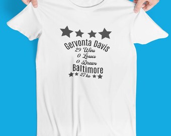 Gervonta Davis Boxing Shirt, Boxing T-Shirt, Boxing Gift, Boxing Gloves Tee, Vintage boxing design, Gift for Him, Shirts for Men