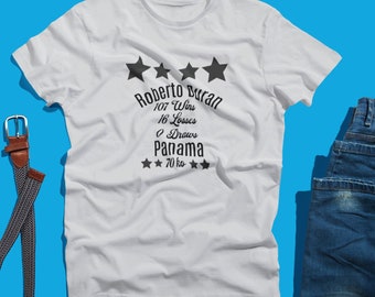 Roberto Duran Boxen Shirt, Boxen T-Shirt, Boxen Geschenk, Boxhandschuhe T-Shirt, Vintage Boxdesign, Geschenk für ihn, Shirts für Männer