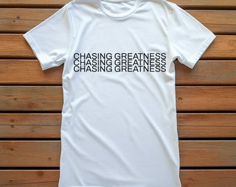 Chasing Greatness Boxing Shirt, Boxing T-Shirt, Boxing Gift, Boxing Gloves Tee, Vintage boxing design, Gift for Him, Shirts for Men
