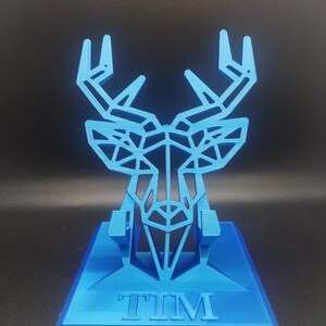 Personalized Deer Head Phone Stand