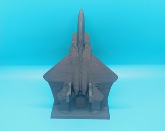 Personalized F-15 Eagle Likeness 3D Printed Phone Stand