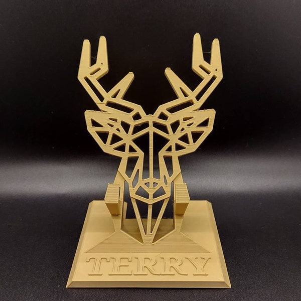 Wooden Deer Antler Cell Phone Stand Etsy