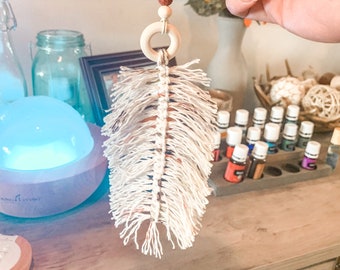 Macrame Diffuser Ornament