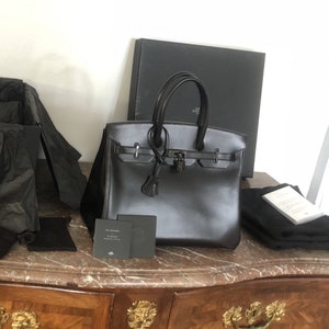 so black birkin 30