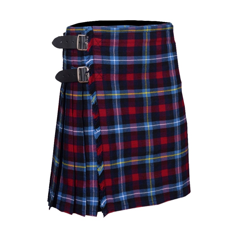 Highland Titles Tartan Scottish Kilt - Scottish Tradisional Tartan Kilt - Treven Store