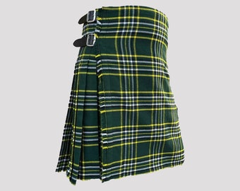 Fait à la main Dark Irish The Great Tartan Kilt Un style classique pour toutes les occasions