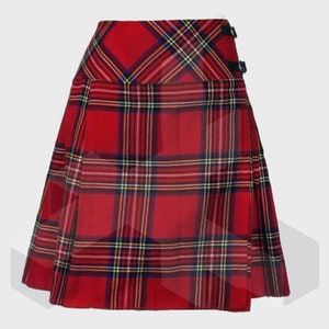 Choise Your Clan Tartan - Women Billi Tartan Kilt - Tartan Kilt For Ladies - Ladies Kilt For Sale - Treven Store