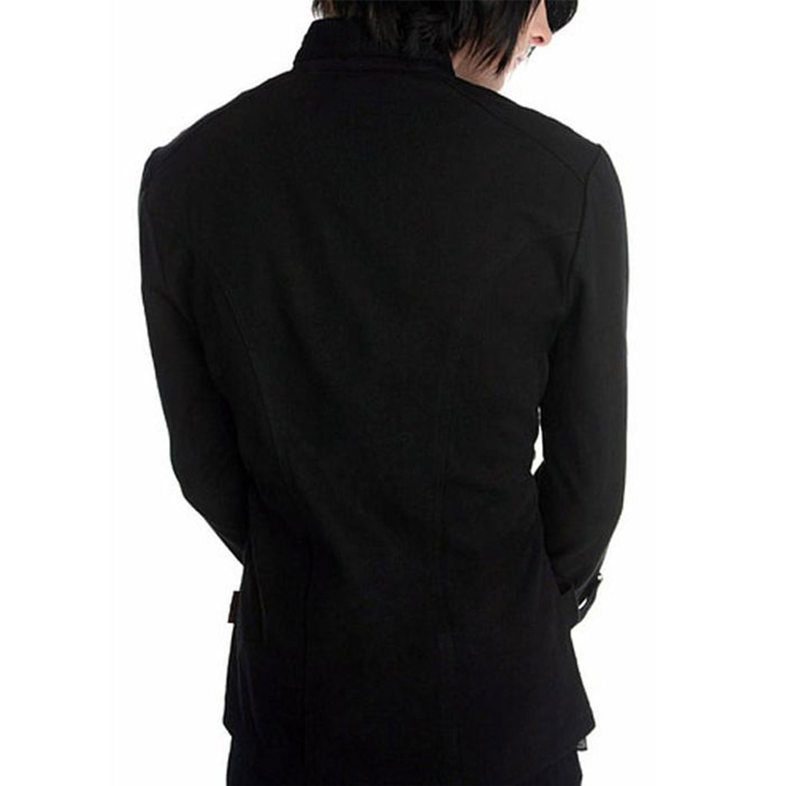 Military Drummer Jacket Black Parade Jacket Goth Punk Adam Ant Etsy