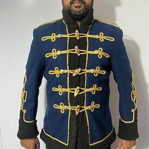 Napoleonic British 12th Hussars Brigadier Military Officers Attila Jacket