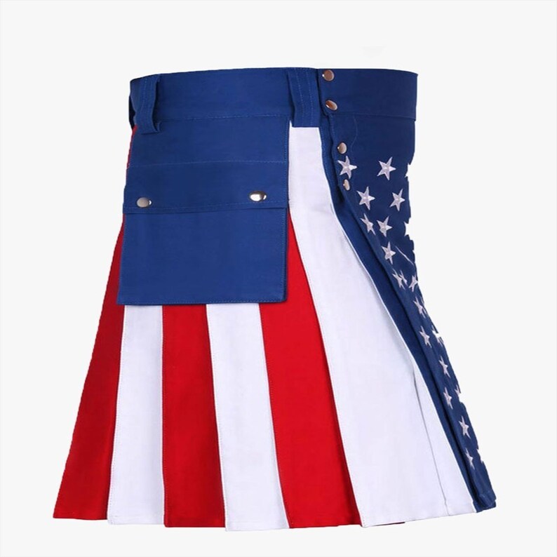 American Flag Utility Kilt American Kilt for Sale Utility Etsy