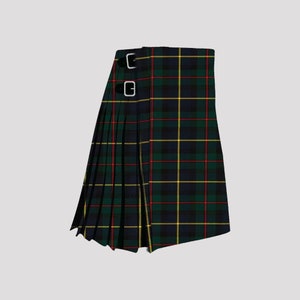 Handmade Men&#39;s MacLeod Of Harris Hybrid Great Tartan Kilt