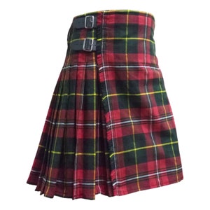 Kilt da sposa scozzese tradizionale da 8 metri per uomo - Disponibile in oltre 70 tartan Clan / Taglie personalizzate